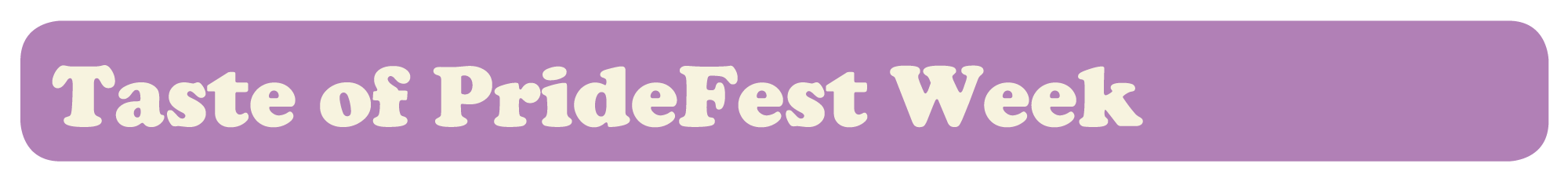Taste of Pridefest